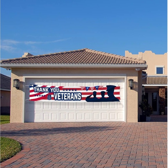 Patriotic Veterans Day Banner - Picture 2 of 6